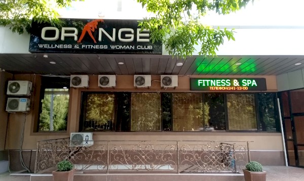 Orange Wellness & Fitness Woman Club